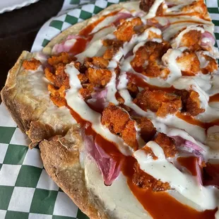 Buffalo Chicken Pizza