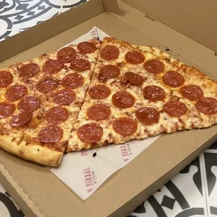 Pizza slices