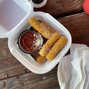 Mozzarella sticks