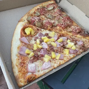 Hawaiian &amp; Meat Lovers