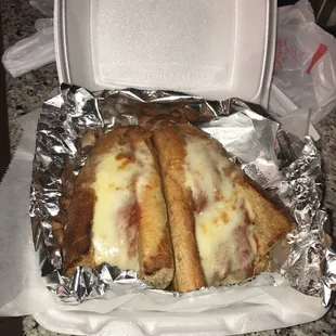 Chicken Parmesan sub