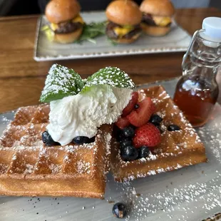Belgian waffles