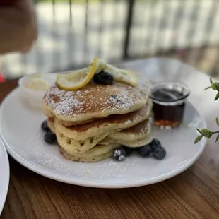 World famous must have Lemon Ricotta Pancakes