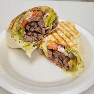 Beef Shawarma Wrap