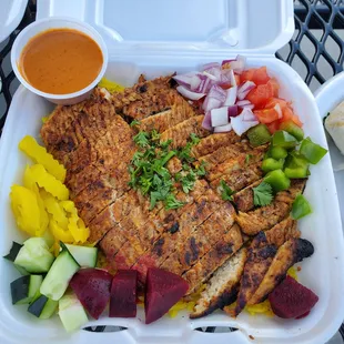 Grilled Chicken Corner Bowl