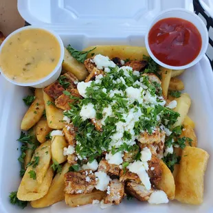 Shawarma Cheese Fries