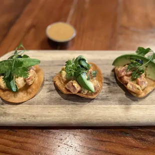 Tuna Tartar Tostadas