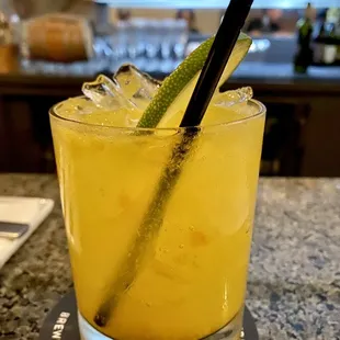 Tangerine gimlet is my fav