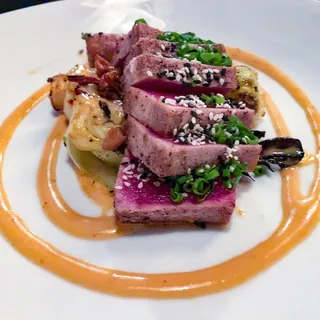 Seared Ahi Tuna Steak