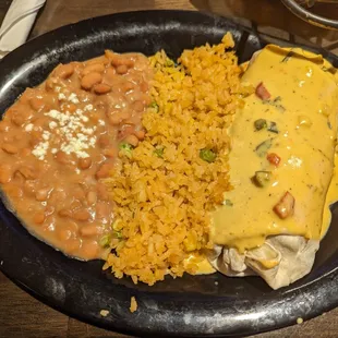 Smothered burrito