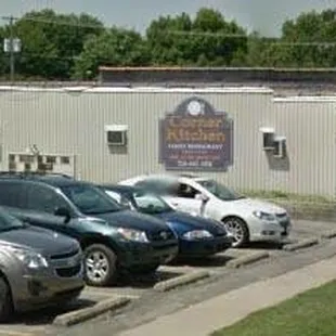 a row of parked cars