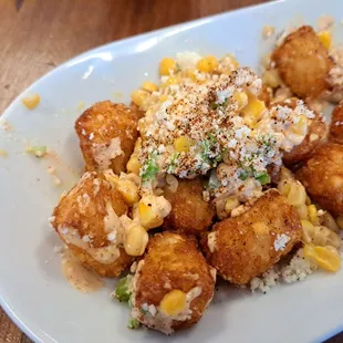 Elote Tots, so delicious!