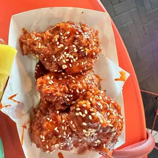 Sweet and spicy chicken