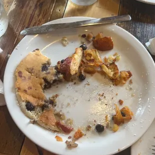 Blueberry Pancakes, Home Fries