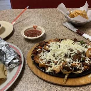 Mixed grill, side of mole sauce