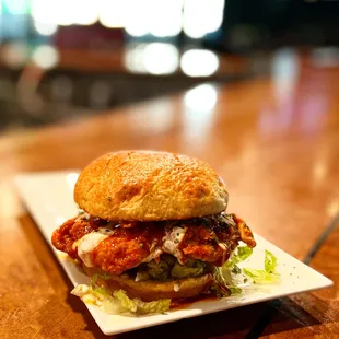 a sandwich on a plate
