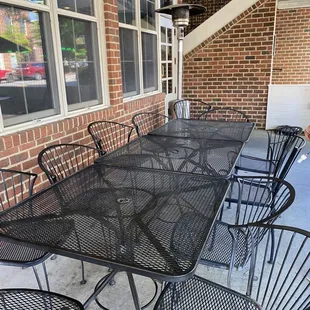 Outdoor seating