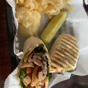 The Gobbler turkey wrap