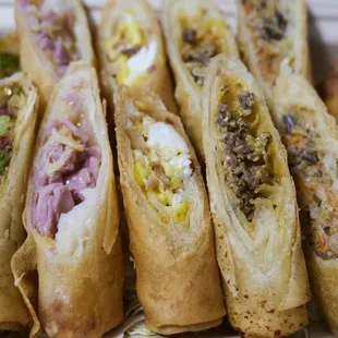 The "Sampler" - all six rolls on offer.  $16