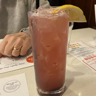 Tait farm blackberry spritzer mock tail