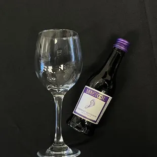 now serving beer and wine