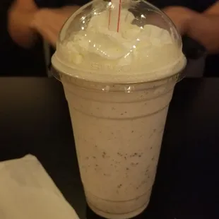 Milkshake with Guernsey ice cream