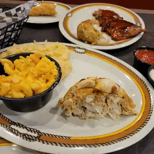 Check out the chunks in the crab cake!