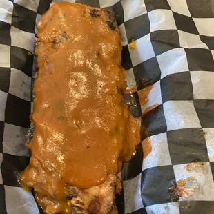 Crab Cake &amp; 1/2 Rib