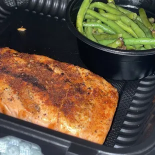 Blackened salmon