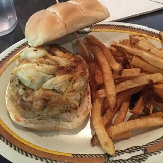 Crab Cake Sandwich