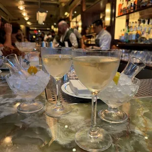 Tomato Martini and Chamomile Vesper Martini