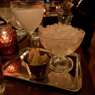 Sour cream and onion martini