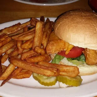 Beer Battered Cod Sandwich