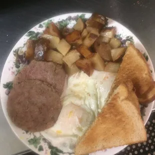 Filling and hearty breakfast