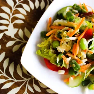 Thai Crunch Salad with Peanut Dressing