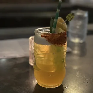 Bikini bottom cocktail