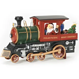 Catch Santa driving the Polar Pacific Train! LED Musical. Santas coming to town