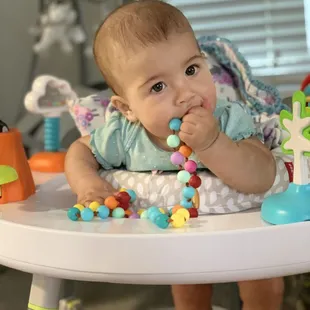 Best Teething Rosary on the market! Silicone so you don't have to worry about paint chips.