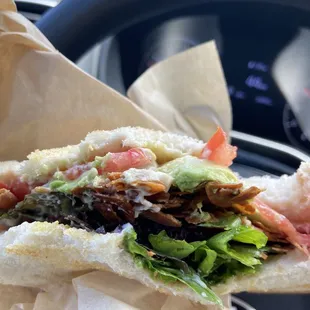 BLAT with coconut bacon