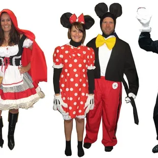 Just a few of our thousands of costume rental options
