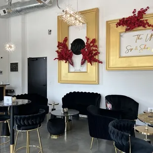 the interior of the store