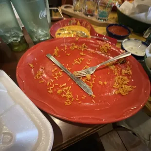 The food was so bad I ate it all