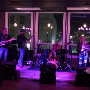 The Rodney Collins Second Hand Smoke Band. The perfect bar band