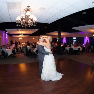 View of room from the dance floor