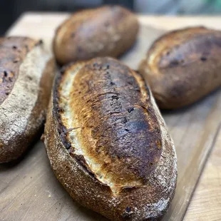 Pane Bello - a classic French loaf, made with poolish. (Not Sourdough)