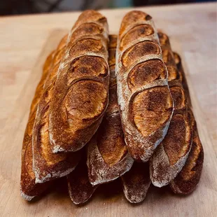 Baguette - made with Specialty Fortissimo Durum Wheat from Cairnspring Mills, Edison WA.