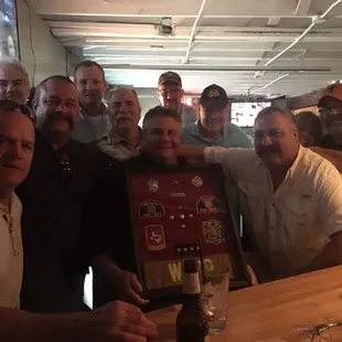 Fireman Frank's retirement party!