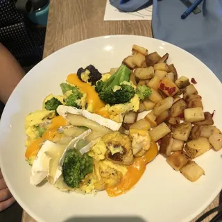 Roasted Vegetable Omelet