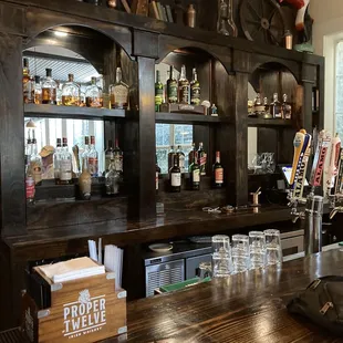 The smaller bar area