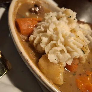 Tammy loved her Guiness Stew. There is a perfect bite un every savory spoonful.